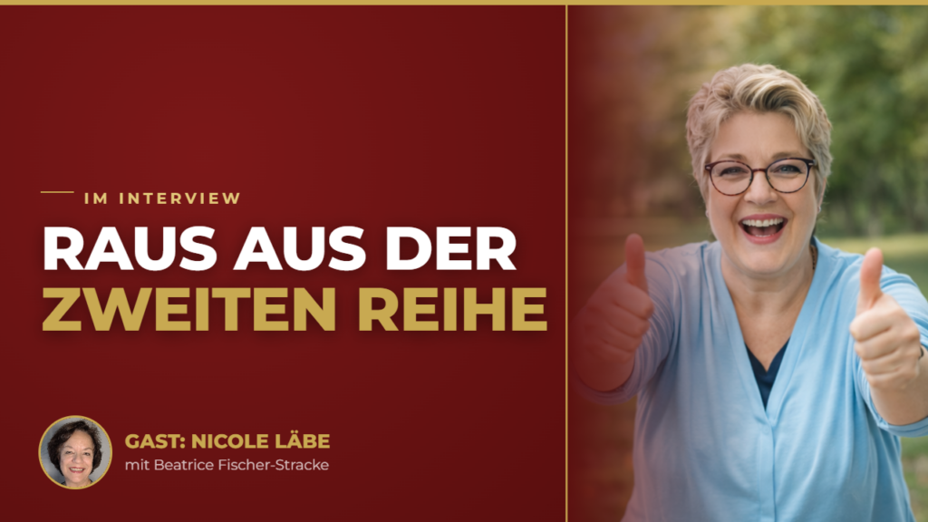 Raus aus der zweiten Reihe-Warum Frauen sich im Beruf zurückhalten, obwohl sie ihr Fach beherrschen – über die zweite Reihe, den inneren Kritiker und den ersten Schritt nach vorn.